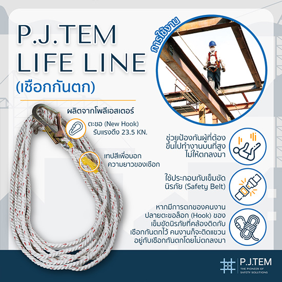 โรงงานผลิตและขายส่งเชือกกันตกช่วยชีวิต โรงงานผลิตและขายส่งเชือกกันตกช่วยชีวิต